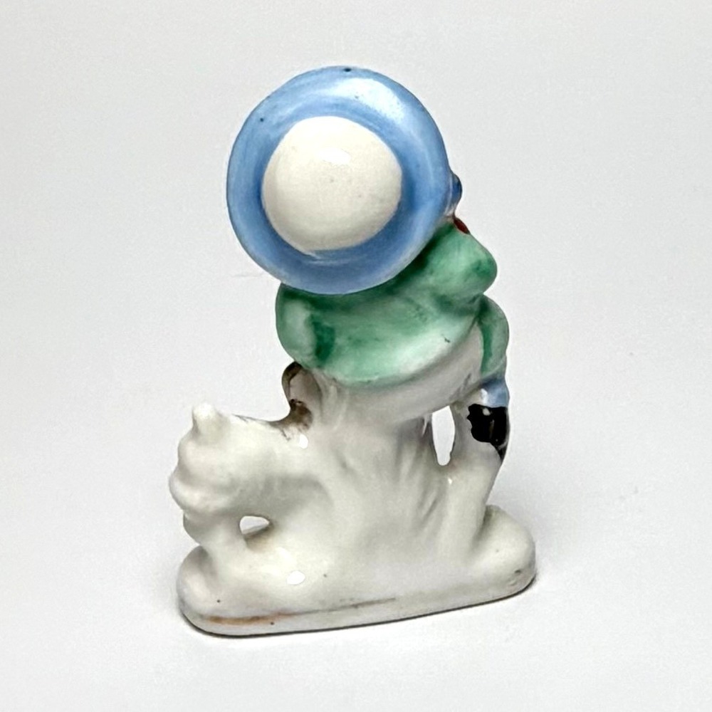 Vintage Occupied Japan Boy and Dog Figurine Ceramic‎ Collectible - Picture 2 of 5